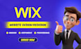 design or redesign your wix website