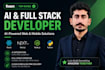 build ai website, web app development, full stack developer, front end developer