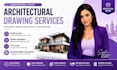 draft licensed architect house plans, mep and permit drawing sets
