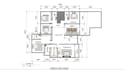 draw USA UK plan permission, 2d floor plan drafting, detailed residential layout