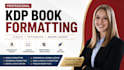 format your paperback and ebook for amazon KDP publishing