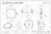 watch cad modeling, mechanical case, with manufacturing ready technical drawing