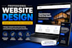 design a modern responsive website