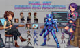 make pixel art characters 8bits for your game project and animation