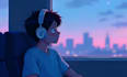 create lofi loop animated video