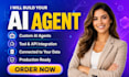 build an ai agent for your website or saas