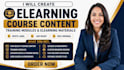 create white label course content, training modules and elearning materials