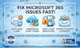 fix microsoft 365 outlook, onedrive sync, mfa, and shared mailbox issues