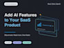 add ai features for your saas or web app chatbot, nlp, voice, data analysis