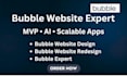 build bubble io web app design professional bubble website