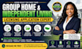 complete group home, independent living facility licensing application tx, fl ca