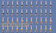 do pixel art character 2d sprite sheet nsfw pixel art animation