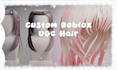 create a unique custom roblox ugc hair in blender