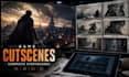 create game cinematic storyboard sequences and cutscenes