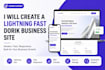 create dorik ecommerce business website brand