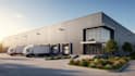 design warehouse layout, industrial building design and 3d warehouse render