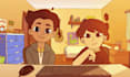 do 2d cartoon animation, anime animation short film, music video 2d game trailer