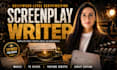 write movie script, featured film, screenplay scriptwriter, film script editor