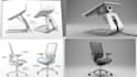 develop ergonomic product design, laptop stand, posture and workspace tools