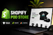 build a shopify print on demand store with printify and printful