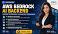 develop AWS bedrock ai backend, API hipaa complaint auth systems cloud databases