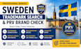 do sweden trademark search and prv brand availability check