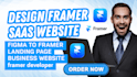 do framer saas website figma to framer landing page framer developer