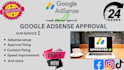 do complete google adsense approval setup and error fixing