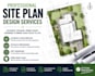 create professional site plan, plot layout, and cad drawing