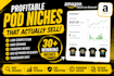 find profitable low competition amazon merch niches