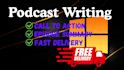 write your podcast show notes for SEO