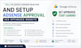 get google adsense approved and fix websites issues
