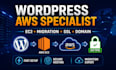 install and migrate wordpress on AWS ec2