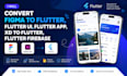 convert figma to flutter,flutter ui,flutter app,xd to flutter,flutter firebase