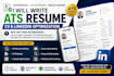 write ats resume CV and linkedin optimization