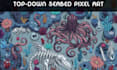 create 2d top down pixel art tilemaps, rpg tilesets, background and environment