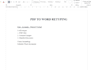 retype PDF or image into word