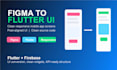 convert figma design to flutter app UI