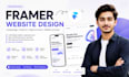 do framer website design, framer landing page fix framer website figma webflow