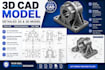 do 3d cad model industrial product and mechanical design ready for manufacturing