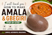 do amala, ewedu and efo