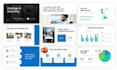 design investor pitch deck, business PPT sales presentation slides