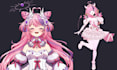 deisgn and rig live2d vtuber model 2d vtuber model vtuber commission 2d anime