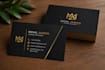create a minimal business card