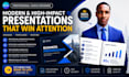 design  canva presentation, pitch deck, business presentation