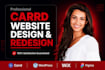 design carrd website caard landing page carrd co redesign carrd website