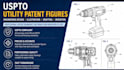 uspto utility patent figures engineering design illustration drafting invention