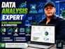 data analysis, dashboards, cleaning and visualization in excel