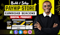 setup payhip, payhip website payhip online website stan store, gumroad