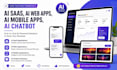 do ai website ai saas app ai webapps ai mobile apps ai chatbot